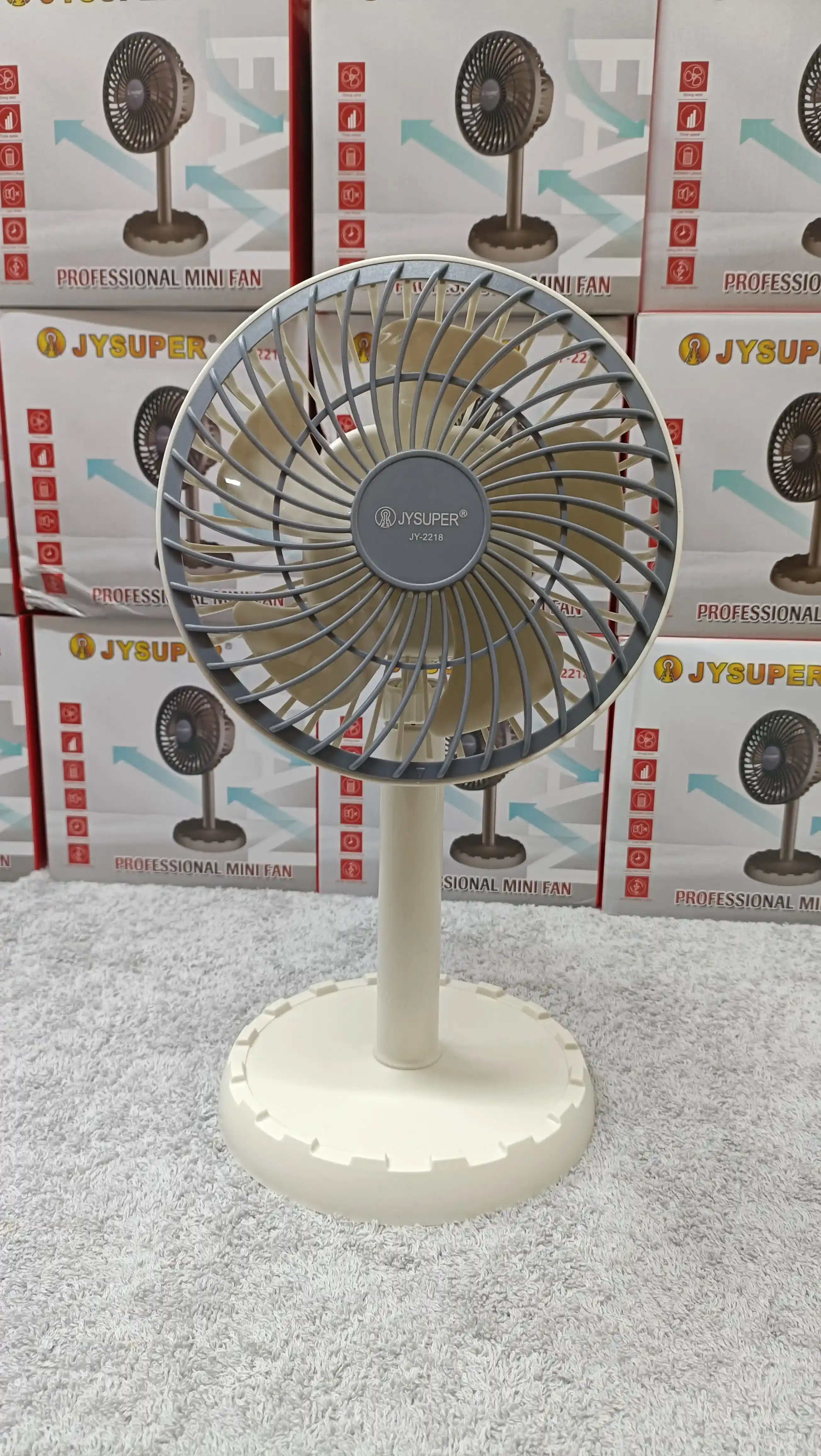 Jysuper Jy-2218 Rechargble fan