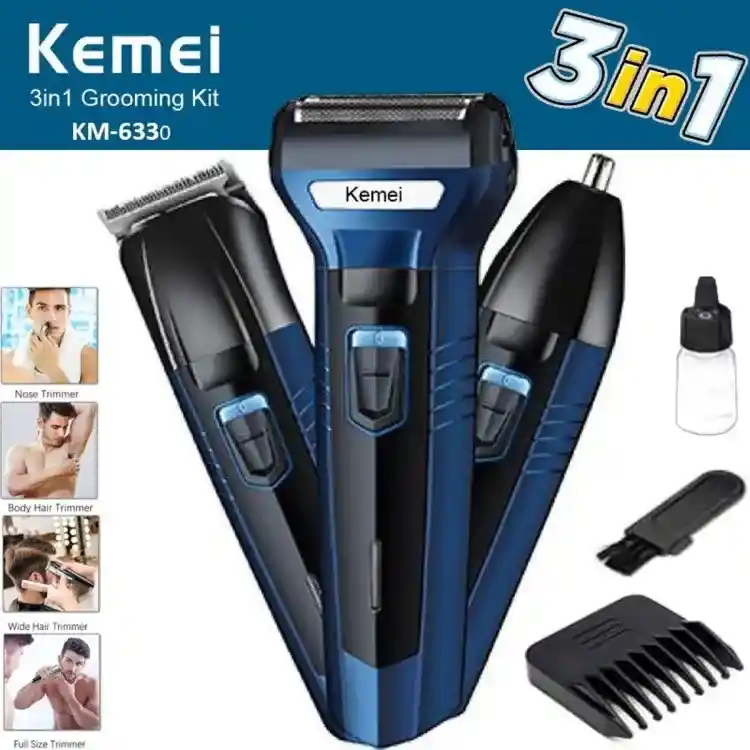 Kemei -6330 model Rechargble Hair trimmer
