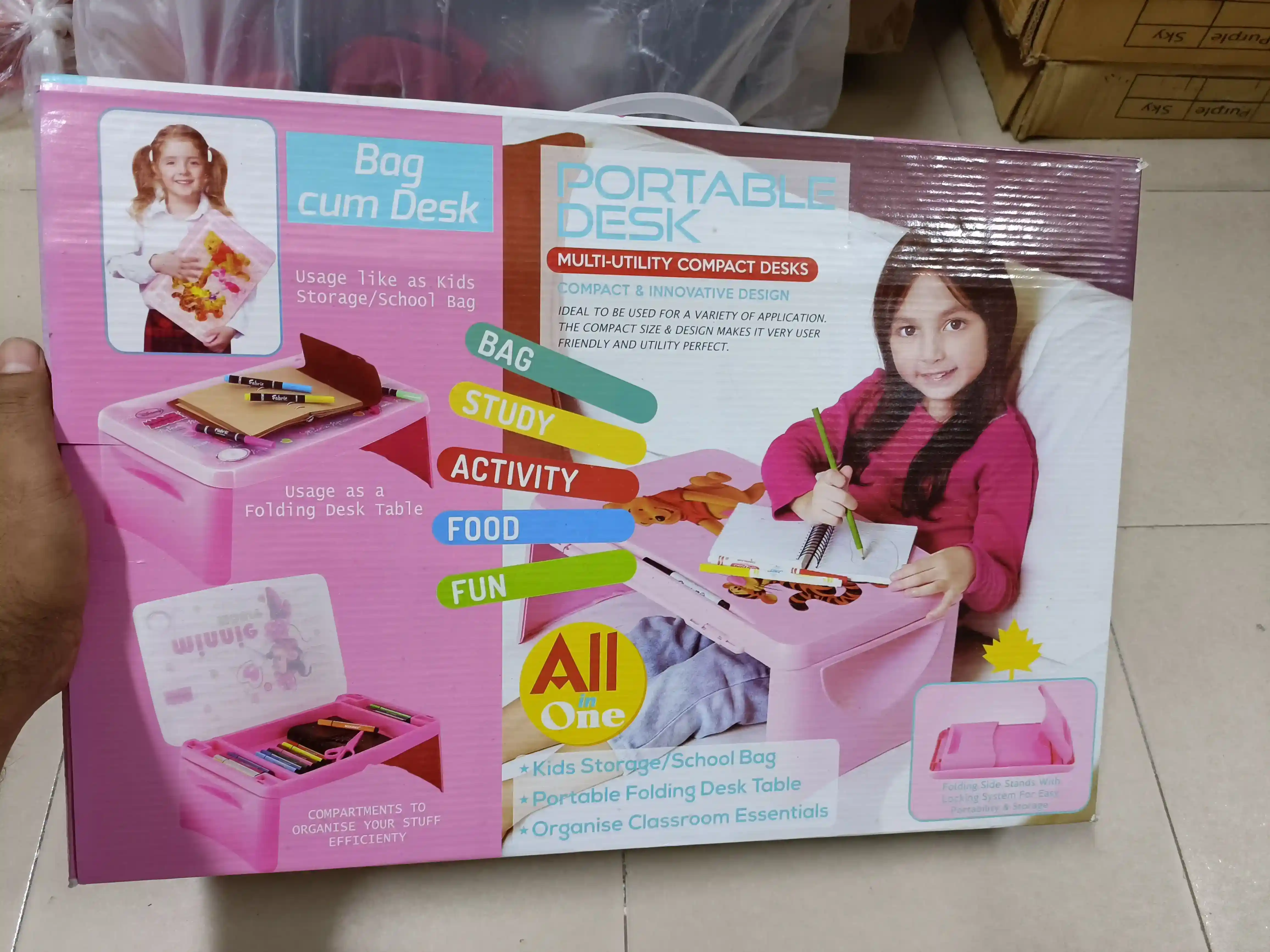 portable baby desk
