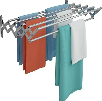 Wall mounted clothes drying Hanger